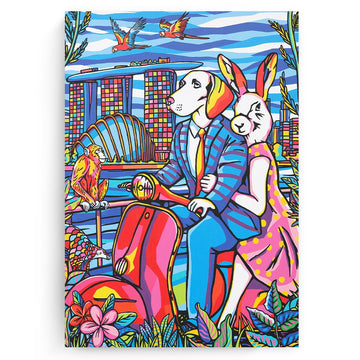 Singapore Lovers (Original Painting)