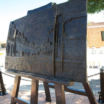 Sir Russel Drysdale's Easel (Bronze Sculpture)