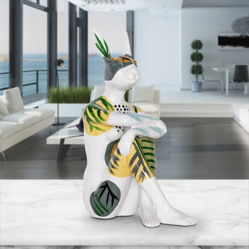 Splash Pop City Bunny (Resin Sculpture)