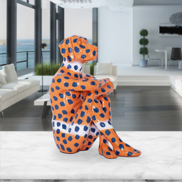 Splash Pop City Pup (Resin Sculpture)