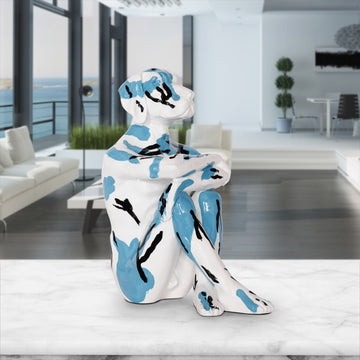 Splash Pop City Pup (Resin Sculpture)