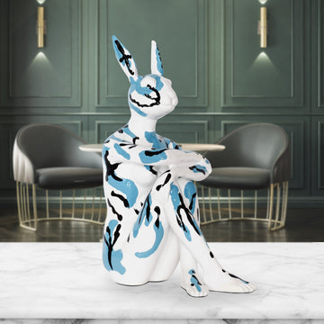 Splash Pop City Bunny (Resin Sculpture)