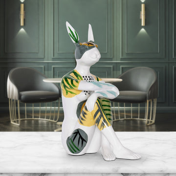 Splash Pop City Bunny (Resin Sculpture)