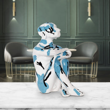 Splash Pop City Pup (Resin Sculpture)