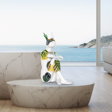 Splash Pop City Bunny (Resin Sculpture)