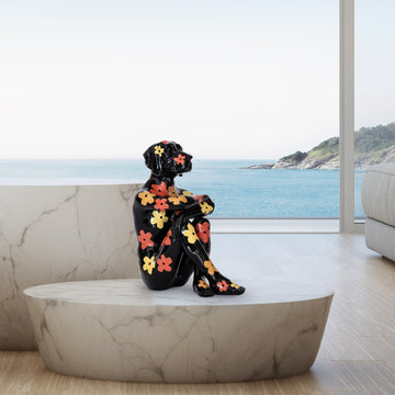 Splash Pop City Pup (Resin Sculpture)