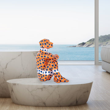 Splash Pop City Pup (Resin Sculpture)