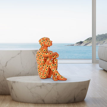 Splash Pop City Pup (Resin Sculpture)