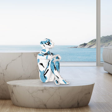 Splash Pop City Pup (Resin Sculpture)