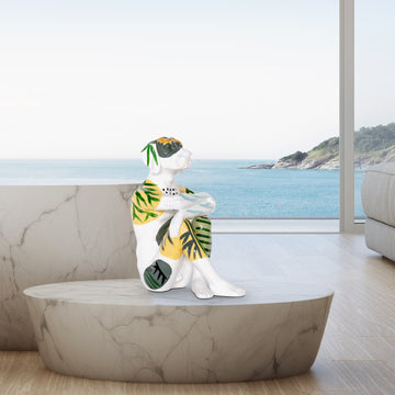 Splash Pop City Pup (Resin Sculpture)