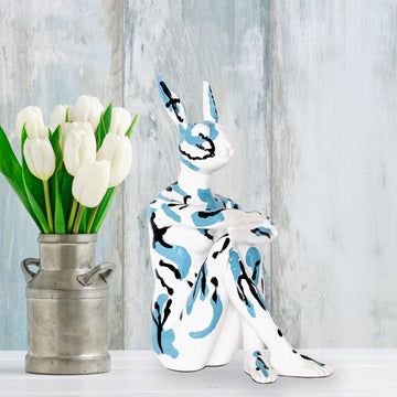 Splash Pop City Bunny (Resin Sculpture)