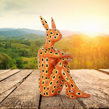 Splash Pop City Bunny (Resin Sculpture)