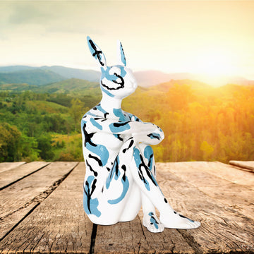 Splash Pop City Bunny (Resin Sculpture)