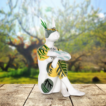 Splash Pop City Bunny (Resin Sculpture)