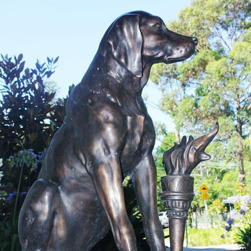 St Lucy's Dog (Bronze Sculpture)