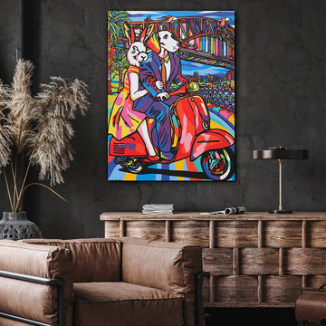 Sydney Was Heaven to Them (Original Painting)