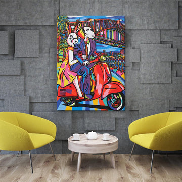 Sydney Was Heaven to Them (Original Painting)