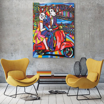 Sydney Was Heaven to Them (Original Painting)