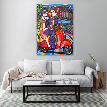 Sydney Was Heaven to Them (Original Painting)