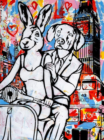 They were Londoners (Original Painting)