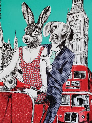 They were Londoners for life (Original Painting)