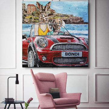 They always said there was something about Bondi that could not be put into words (Original Painting)