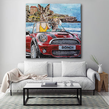 They always said there was something about Bondi that could not be put into words (Original Painting)