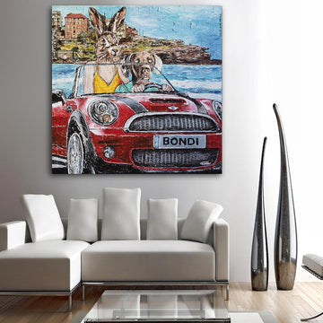 They always said there was something about Bondi that could not be put into words (Original Painting)