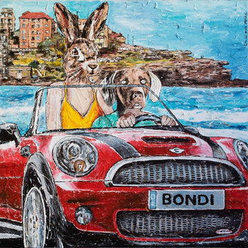 They always said there was something about Bondi that could not be put into words (Original Painting)