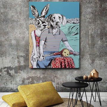 They called Bondi home (Original Painting)