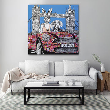 They were Londoners forever (Original Painting)