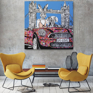 They were Londoners forever (Original Painting)