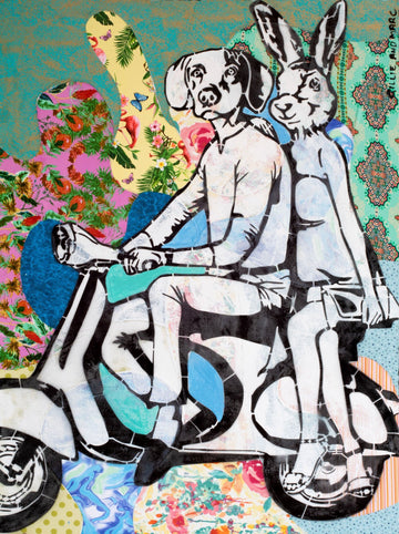 They were bold and beautiful (Original Painting)