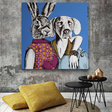 They were fashion (Original Painting)