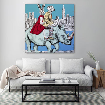 They were riding for freedom (Original Painting)