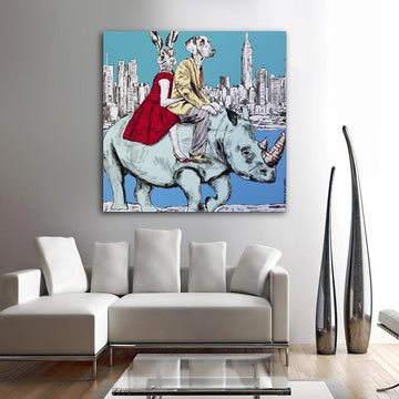 They were riding for freedom (Original Painting)