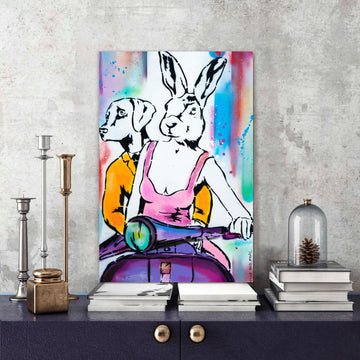 They Would Ride Forever and Ever (Original Painting)