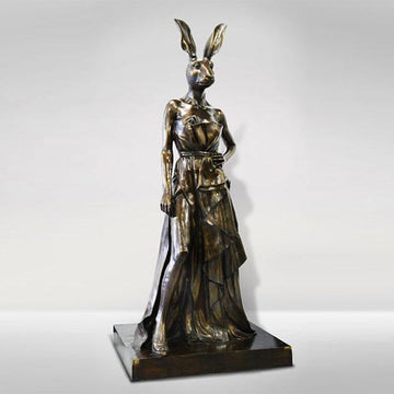 Angelina Rabbit (Bronze Sculpture)