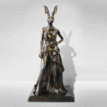 Angelina Rabbit (Bronze Sculpture)