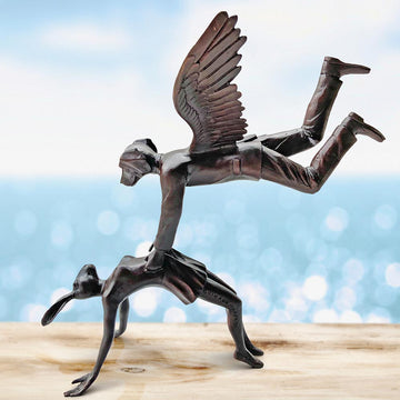 They Were Made for Heaven and Earth (Bronze Sculpture, Miniature)