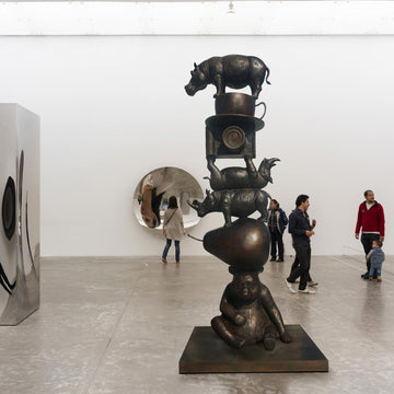 Animal Compassion Towers (Bronze Sculpture)