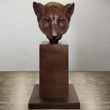 Anya - Amur Leopard of the Wild (Bronze Sculpture)