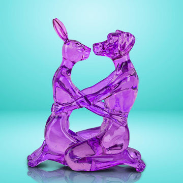 They were the best lolly kissers (Small Resin Sculpture)