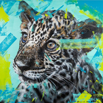 Wild about baby leopards (Original Painting)