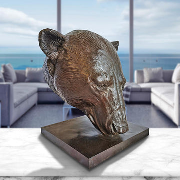 Atiqtalik the Polar Bear Was a Face of the Wild (Bronze Sculpture)