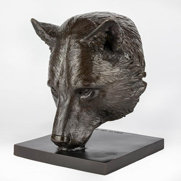 Atiqtalik the Polar Bear Was a Face of the Wild (Bronze Sculpture)