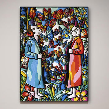 They lived in a world of beauty (Original Painting)