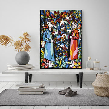 They lived in a world of beauty (Original Painting)