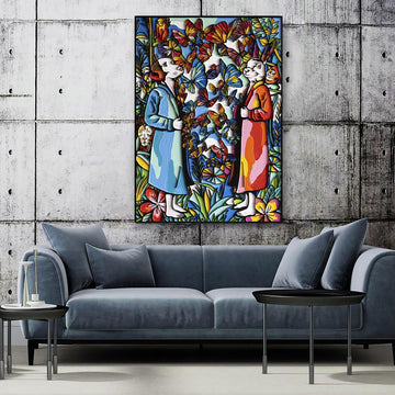 They lived in a world of beauty (Original Painting)