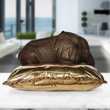Sleeping Beauty Elephant (Bronze Sculpture)